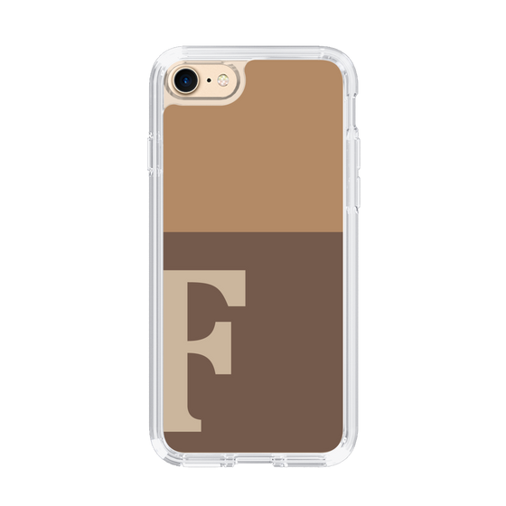 Slim Protection Case［ Original - initial two tone - F brown ］