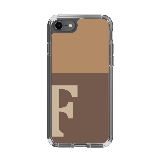 Slim Protection Case［ Original - initial two tone - F brown ］