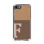 Slim Protection Case［ Original - initial two tone - F brown ］