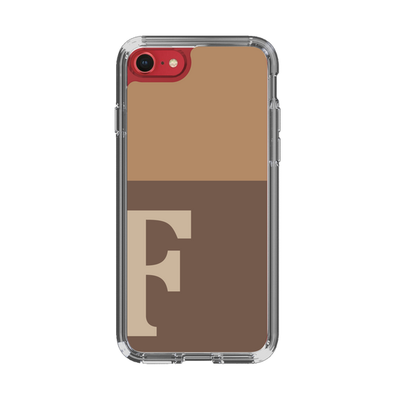 Slim Protection Case［ Original - initial two tone - F brown ］
