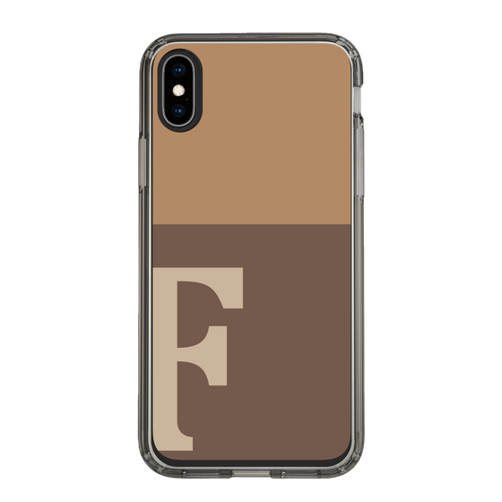 Slim Protection Case［ Original - initial two tone - F brown ］