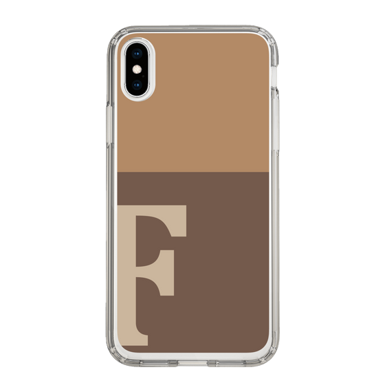 Slim Protection Case［ Original - initial two tone - F brown ］
