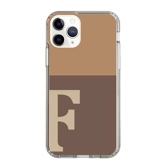 Slim Protection Case［ Original - initial two tone - F brown ］
