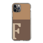 Slim Protection Case［ Original - initial two tone - F brown ］