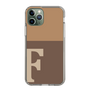Slim Protection Case［ Original - initial two tone - F brown ］