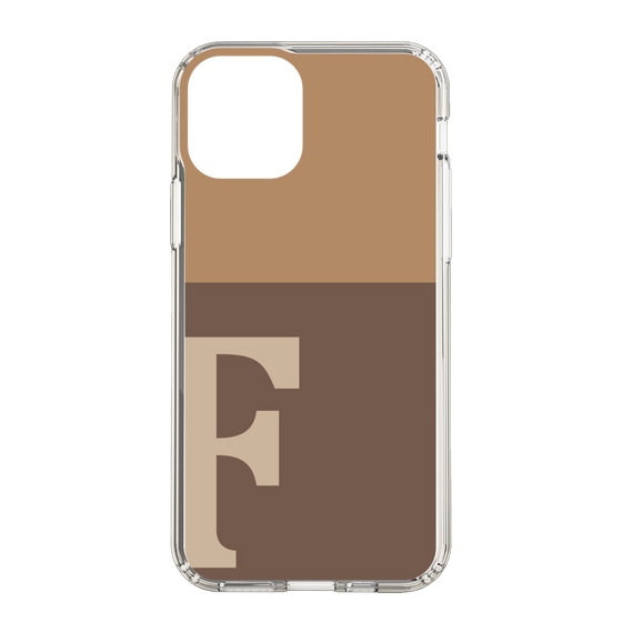 Slim Protection Case［ Original - initial two tone - F brown ］