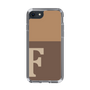 Slim Protection Case［ Original - initial two tone - F brown ］