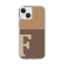 Slim Protection Case［ Original - initial two tone - F brown ］