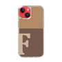 Slim Protection Case［ Original - initial two tone - F brown ］