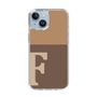Slim Protection Case［ Original - initial two tone - F brown ］