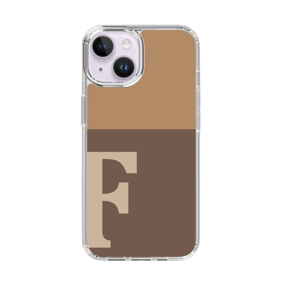 Slim Protection Case［ Original - initial two tone - F brown ］