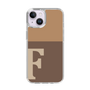 Slim Protection Case［ Original - initial two tone - F brown ］