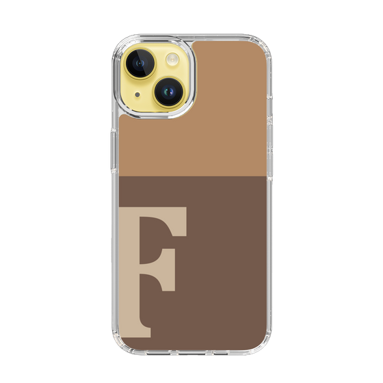 Slim Protection Case［ Original - initial two tone - F brown ］