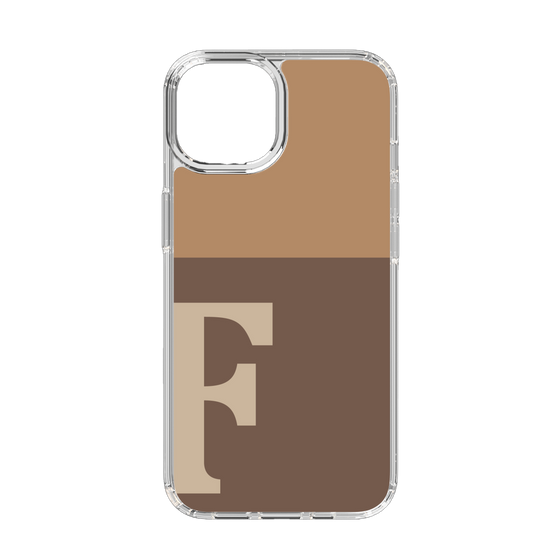 Slim Protection Case［ Original - initial two tone - F brown ］