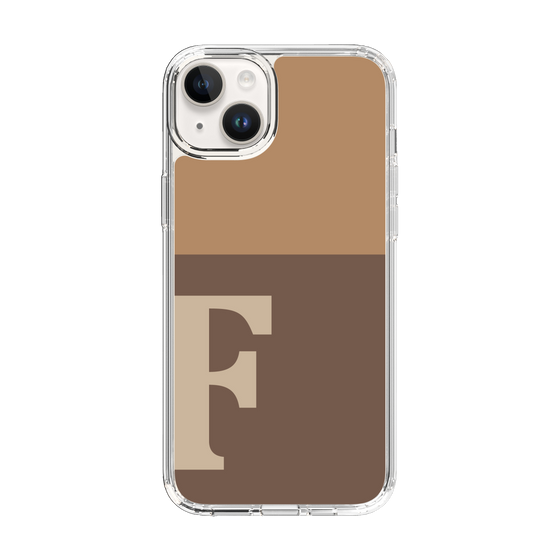 Slim Protection Case［ Original - initial two tone - F brown ］