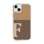 Slim Protection Case［ Original - initial two tone - F brown ］