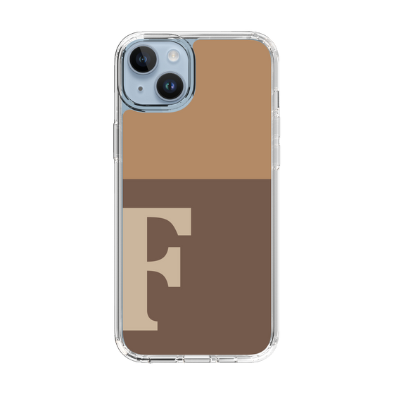 Slim Protection Case［ Original - initial two tone - F brown ］