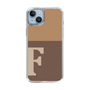 Slim Protection Case［ Original - initial two tone - F brown ］