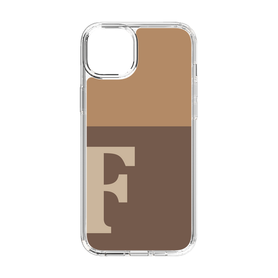 Slim Protection Case［ Original - initial two tone - F brown ］