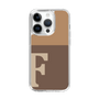 Slim Protection Case［ Original - initial two tone - F brown ］