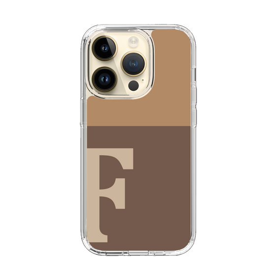 Slim Protection Case［ Original - initial two tone - F brown ］