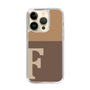 Slim Protection Case［ Original - initial two tone - F brown ］