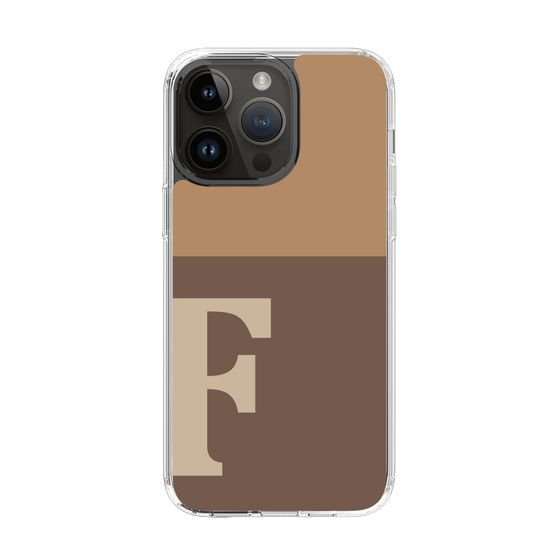 Slim Protection Case［ Original - initial two tone - F brown ］
