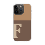 Slim Protection Case［ Original - initial two tone - F brown ］
