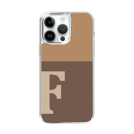 Slim Protection Case［ Original - initial two tone - F brown ］