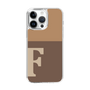 Slim Protection Case［ Original - initial two tone - F brown ］