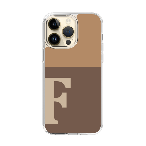 Slim Protection Case［ Original - initial two tone - F brown ］