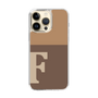 Slim Protection Case［ Original - initial two tone - F brown ］