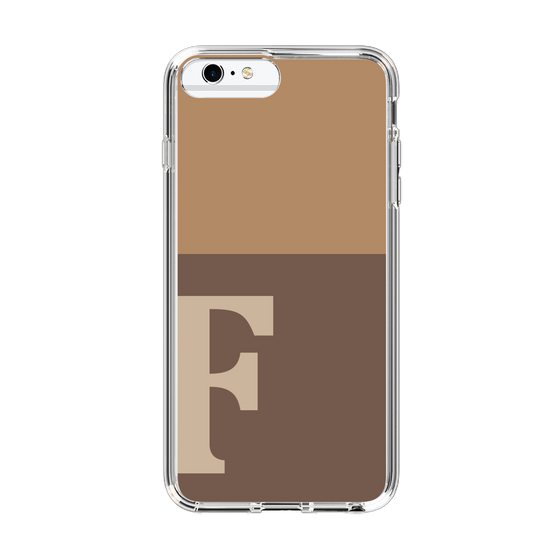 Slim Protection Case［ Original - initial two tone - F brown ］