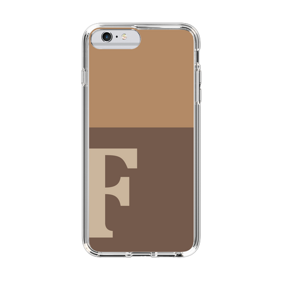 Slim Protection Case［ Original - initial two tone - F brown ］