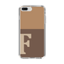 Slim Protection Case［ Original - initial two tone - F brown ］