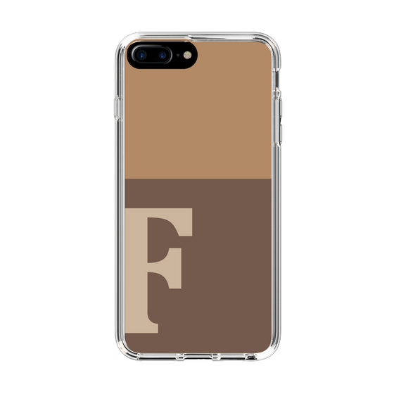 Slim Protection Case［ Original - initial two tone - F brown ］