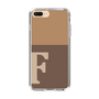 Slim Protection Case［ Original - initial two tone - F brown ］