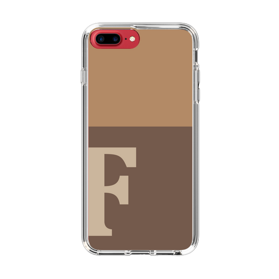 Slim Protection Case［ Original - initial two tone - F brown ］