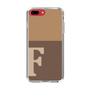 Slim Protection Case［ Original - initial two tone - F brown ］