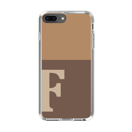 Slim Protection Case［ Original - initial two tone - F brown ］