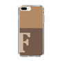 Slim Protection Case［ Original - initial two tone - F brown ］