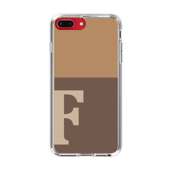 Slim Protection Case［ Original - initial two tone - F brown ］