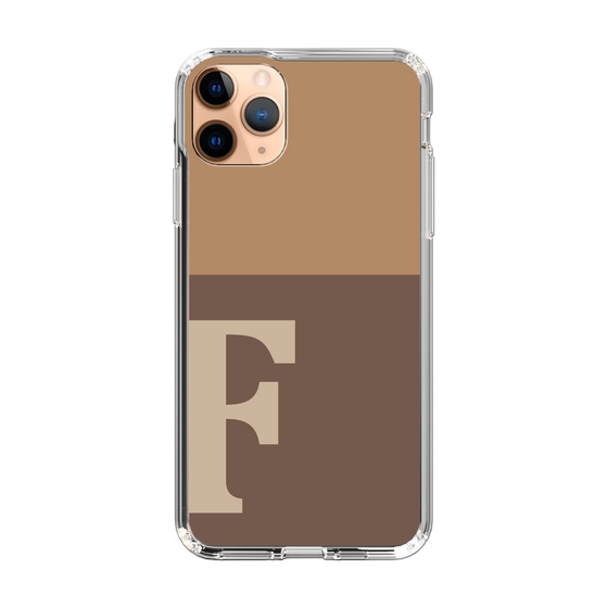 Slim Protection Case［ Original - initial two tone - F brown ］