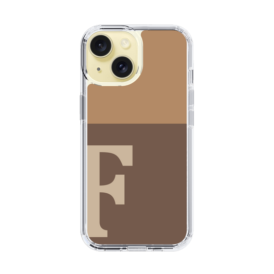 Slim Protection Case［ Original - initial two tone - F brown ］