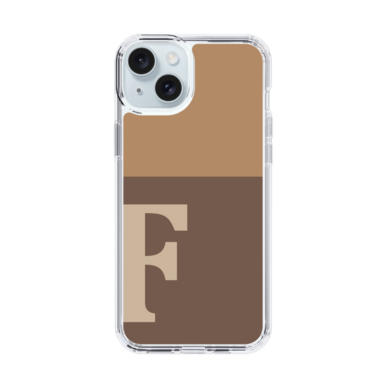 Slim Protection Case［ Original - initial two tone - F brown ］