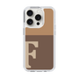 Slim Protection Case［ Original - initial two tone - F brown ］