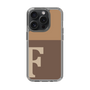 Slim Protection Case［ Original - initial two tone - F brown ］