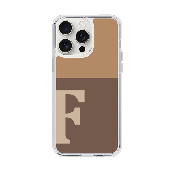Slim Protection Case［ Original - initial two tone - F brown ］