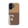 Slim Protection Case［ オリジナル - initial two tone - F brown ］