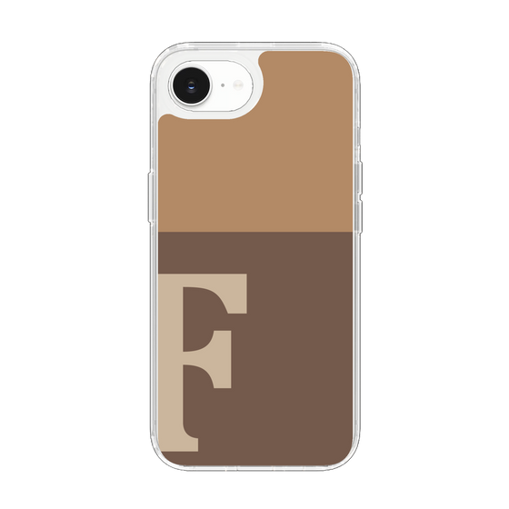 Slim Protection Case［ Original - initial two tone - F brown ］